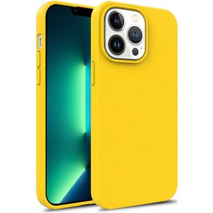 Mobigear Bio iPhone 15 Hülle Umweltfreundliches Backcover - Gelb