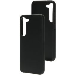 Mobiparts Classic Samsung Galaxy S23 Hülle Flexibles TPU Backcover - Matt Black