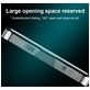 Mobigear Crystal Durchsichtig Samsung Galaxy Z Flip 5 Hülle Hardcase Backcover - Transparent