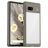 Mobigear Crystal Google Pixel 7a Hülle Hardcase Backcover - Transparent / Grau