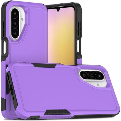 Mobigear Heavy Armor Samsung Galaxy A26 Hülle Hardcase Backcover Stoßfest - Lila