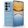 Mobigear Bumpy Samsung Galaxy S26 Ultra Hülle Flexibles TPU Backcover - Blau