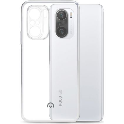 Mobilize Gelly Durchsichtig POCO F3 Hülle Flexibles TPU Backcover - Transparent