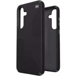 Speck Presidio2 Grip Samsung Galaxy S25 Plus Hülle Hardcase Backcover Stoßfest - Schwarz