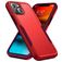 Mobigear Heavy Armor iPhone 14 Hülle Hardcase Backcover Stoßfest - Rot