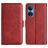 Mobigear Slim Magnet HONOR X7 Hülle Klapphülle Geldbörse - Rot