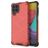 Mobigear Honeycomb Samsung Galaxy M53 Hülle Hardcase Backcover Stoßfest - Rot