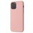 Mobigear Rubber Touch iPhone 12 Silikon Hülle Backcover - Pink