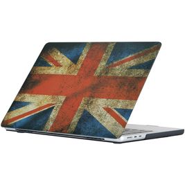 Mobigear Design MacBook Air 15 Zoll (2023-2025) Hardcase Hülle MacBook Case - UK Flag - Model A2941 / A3114 / A3241
