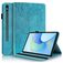 Mobigear Tree Samsung Galaxy Tab S10 FE Plus Hülle Klapphülle + Stifthalter - Blau