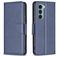 Mobigear Excellent Motorola Moto G200 5G Hülle Klapphülle Geldbörse - Blau