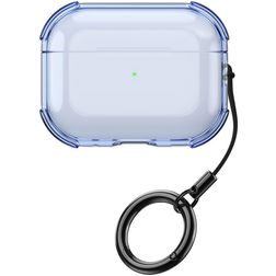 Mobigear Crystal Clip Apple AirPods Pro 3 Hülle Flexibles TPU - Blau