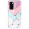 Mobigear Marble Huawei P40 Hülle Flexibles TPU Backcover - Dreifarbig