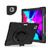 Mobigear SureGrip XGuard iPad Air 13 Zoll (2024) Hülle Kunststoff,Silikon Backcover + Stifthalter + Schulterträger + Ständer - Schwarz