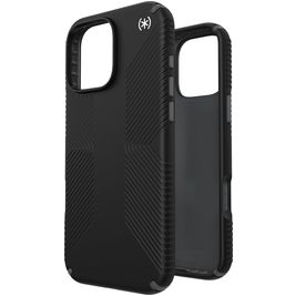 Speck Presidio2 Grip iPhone 16 Pro Max Hülle Hardcase Backcover Stoßfest - Schwarz