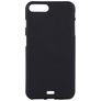 Mobigear Colors iPhone 8 Plus Hülle Flexibles TPU Backcover - Schwarz