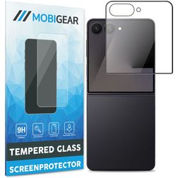 Mobigear Premium Samsung Galaxy Z Flip 7 Panzerglas Gehärtetes Glas Displayschutz - Hüllenfreundlich - Schwarz