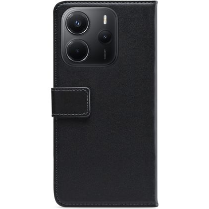Mobilize Classic Gelly Xiaomi Redmi Note 14 Hülle Klapphülle Geldbörse - Schwarz