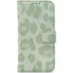 My Style Flex Wallet Samsung Galaxy S25 Ultra Hülle Klapphülle Geldbörse - Green Leopard