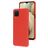 Mobiparts Samsung Galaxy A12 Silikon Hülle Backcover - Scarlet Red