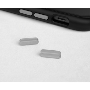 Rhinoshield MOD Crash Guard Ersatz-Knopf-Set - Grau