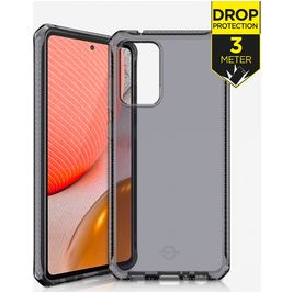 ITSkins SpectrumClear Samsung Galaxy A72 Hülle Flexibles TPU Backcover Stoßfest - Smoke
