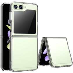 Mobigear Crystal Durchsichtig Samsung Galaxy Z Flip 5 Hülle Hardcase Backcover - Transparent