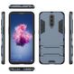 Mobigear Armor Stand OPPO RX17 Pro Hülle Hardcase Backcover Stoßfest mit Ständer - Marineblau