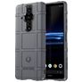 Mobigear Rugged Shield Sony Xperia Pro-I Hülle Flexibles TPU Backcover Stoßfest - Grau