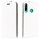 Mobigear Huawei P40 Lite E Hülle Flipcase - Weiß
