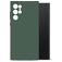 Mobilize Rubber Gelly Samsung Galaxy S24 Ultra Hülle Flexibles TPU Backcover - Matt Green