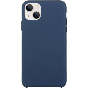 Mobigear Rubber Touch iPhone 15 Plus Silikon Hülle Backcover - Dunkelblau