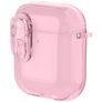 Mobigear Crystal Clip Apple AirPods 1 Hardcase Hülle - Pink