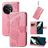 Mobigear Butterfly OnePlus 11 Klapphülle Portemonnaie - Pink