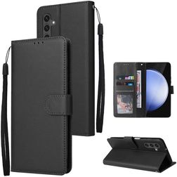 Mobigear Wallet Samsung Galaxy S25 FE Klapphülle Portemonnaie - Schwarz