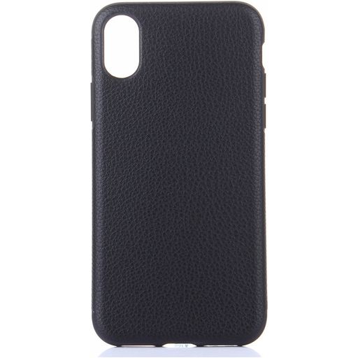 Mobigear Excellent iPhone XS Hülle Flexibles TPU Backcover - Schwarz