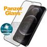 PanzerGlass Edge to Edge iPhone 12 Gehärtetes Glas Displayschutz - Hüllenfreundlich - Schwarz