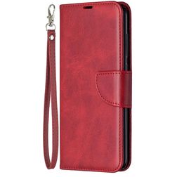 Mobigear Excellent Xiaomi Redmi Note 9 Hülle Klapphülle Geldbörse - Rot