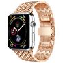Mobigear Dragon Edelstahl Apple Watch Armband Faltschließe - 49/46/45/44 mm - Roségold