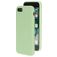 Mobiparts iPhone SE (2022) Silikon Hülle Backcover - Pistache Green