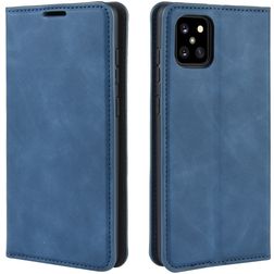 Mobigear Retro Slim Samsung Galaxy Note 10 Lite Hülle Klapphülle Geldbörse - Dunkelblau