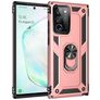 Mobigear Armor Ring Samsung Galaxy Note 20 Ultra Hülle Hardcase Backcover Stoßfest mit Ringhalter - Roségold