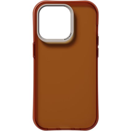 Nudient Form iPhone 14 Pro Hülle Hardcase Backcover Stoßfest - Braun