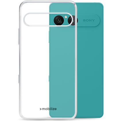 Mobilize Gelly Case Durchsichtig Sony Xperia 10 VII Hülle Flexibles TPU Backcover - Transparent