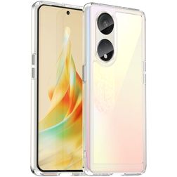 Mobigear Crystal Transparent OPPO Reno 8T 5G Hardcase Backcover - Transparent