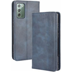 Mobigear Sensation Samsung Galaxy S20 FE Hülle Klapphülle Geldbörse - Blau