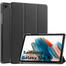 Mobigear Tri-Fold Samsung Galaxy Tab A9 (2023) Hülle Klapphülle - Schwarz