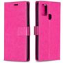 Mobigear Wallet Samsung Galaxy A21s Klapphülle Portemonnaie - Magenta