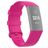 Mobigear Cross Silikon Fitbit Charge 4 Armband Dornschließe - Magenta