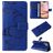 Mobigear Butterfly iPhone 16 Plus Hülle Klapphülle Geldbörse - Blau